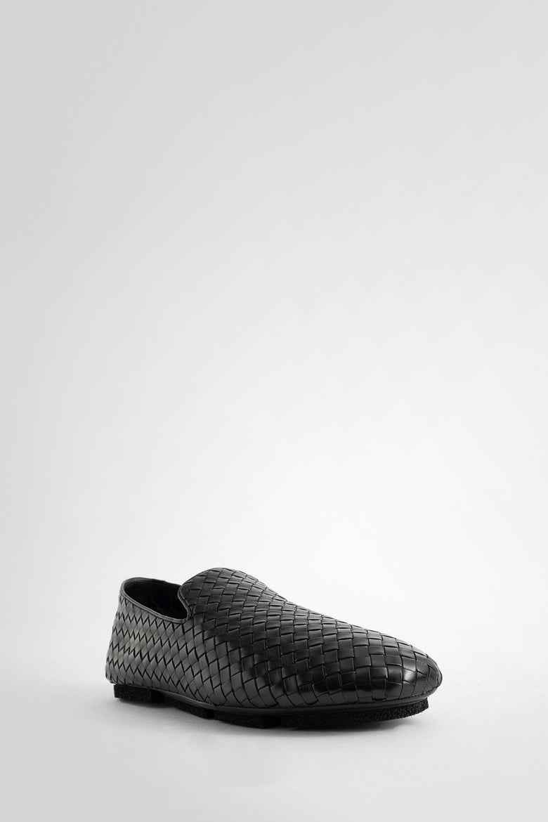 OFFICINE CREATIVE MAN BLACK LOAFERS & FLATS