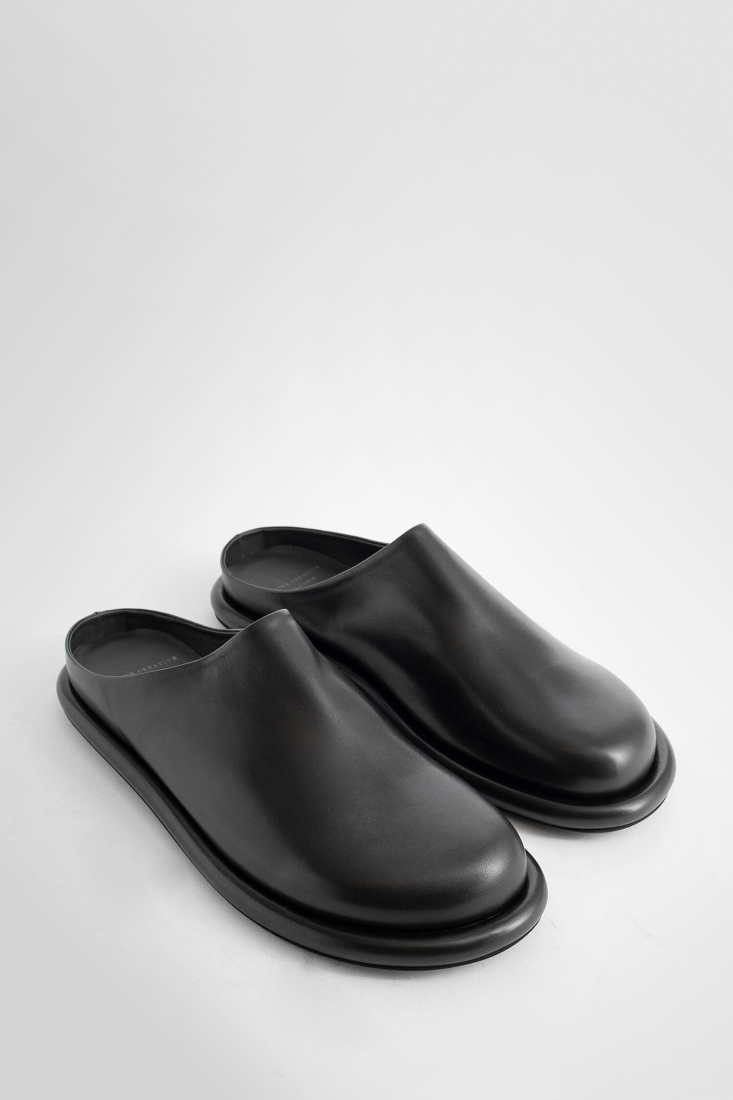 OFFICINE CREATIVE MAN BLACK MULES