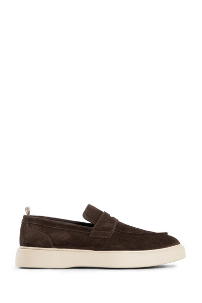 Antonioli OFFICINE CREATIVE MAN BROWN LOAFERS & FLATS