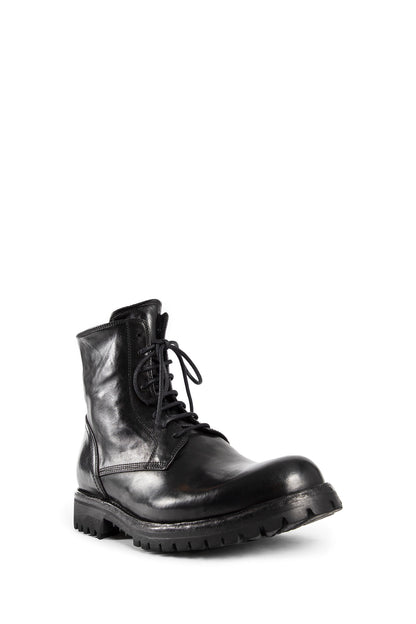 OFFICINE CREATIVE MAN BLACK BOOTS