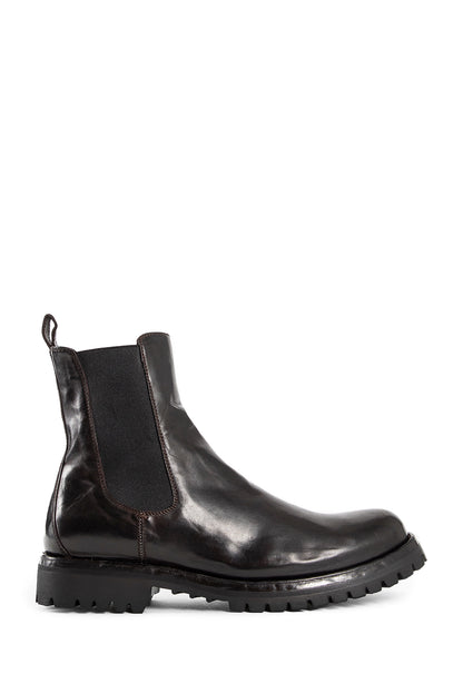 Antonioli OFFICINE CREATIVE MAN BROWN BOOTS