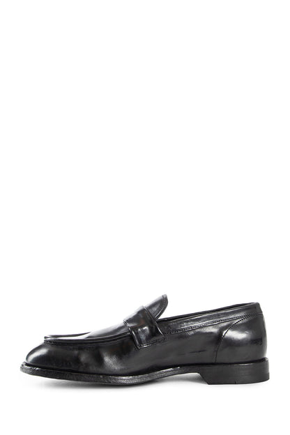 OFFICINE CREATIVE MAN BLACK LOAFERS & FLATS