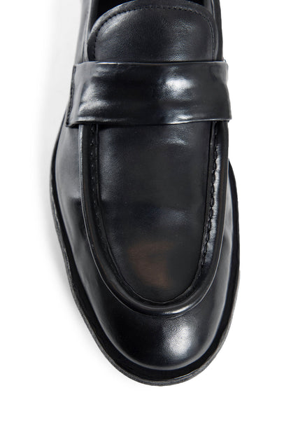 OFFICINE CREATIVE MAN BLACK LOAFERS & FLATS