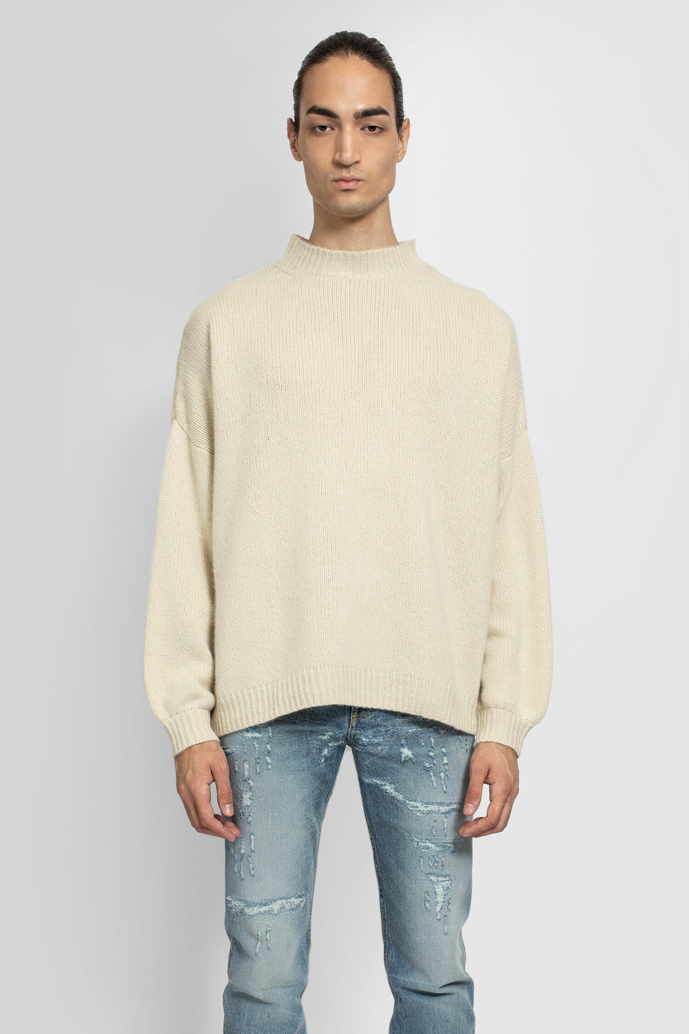 WARM-ME MAN OFF-WHITE KNITWEAR