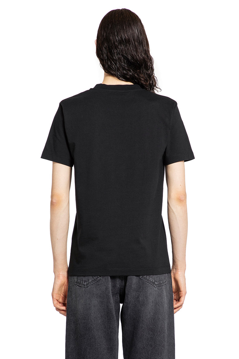 OFF-WHITE MAN BLACK T-SHIRTS & TANK TOPS