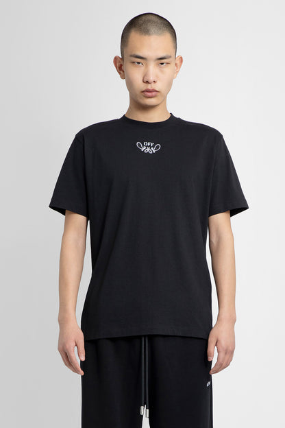 OFF-WHITE MAN BLACK T-SHIRTS & TANK TOPS