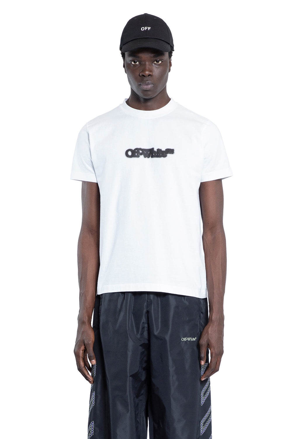 OFF-WHITE MAN WHITE T-SHIRTS & TANK TOPS