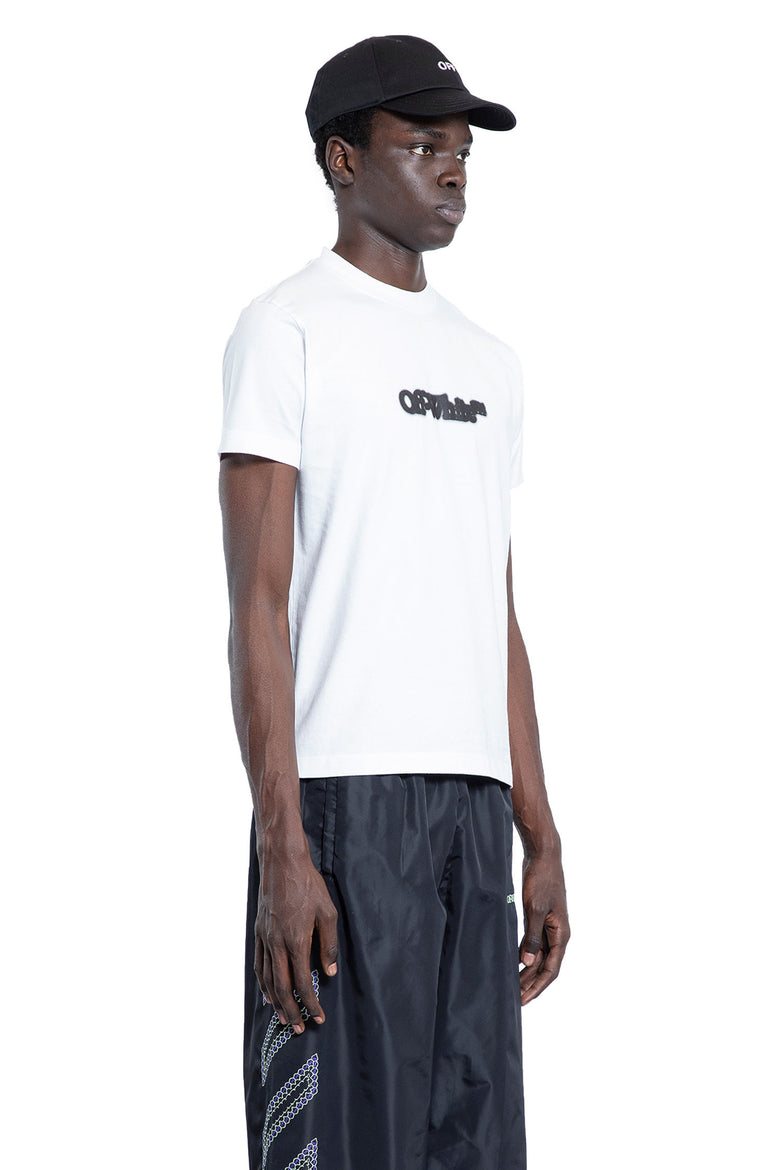 OFF-WHITE MAN WHITE T-SHIRTS & TANK TOPS