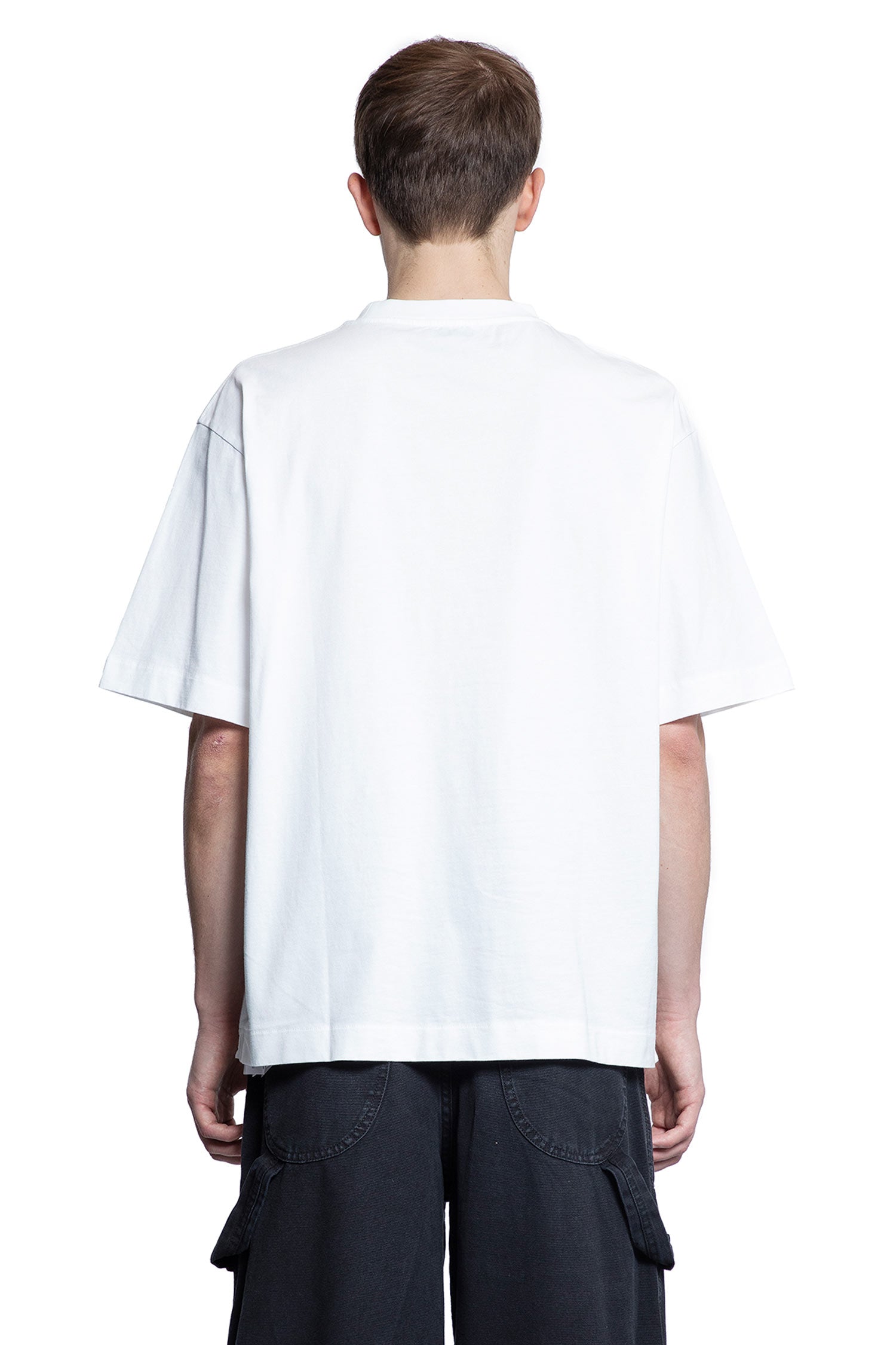 OFF-WHITE MAN WHITE T-SHIRTS & TANK TOPS