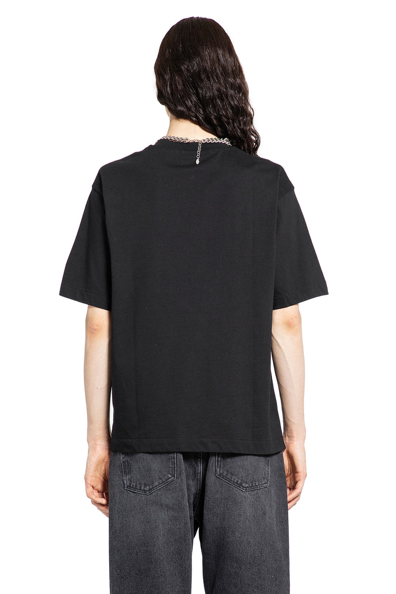 OFF-WHITE MAN BLACK T-SHIRTS & TANK TOPS