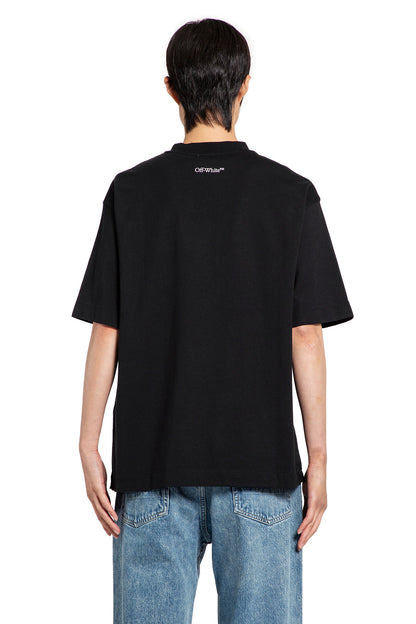 OFF-WHITE MAN BLACK T-SHIRTS & TANK TOPS