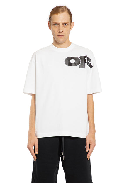 OFF-WHITE MAN WHITE T-SHIRTS & TANK TOPS