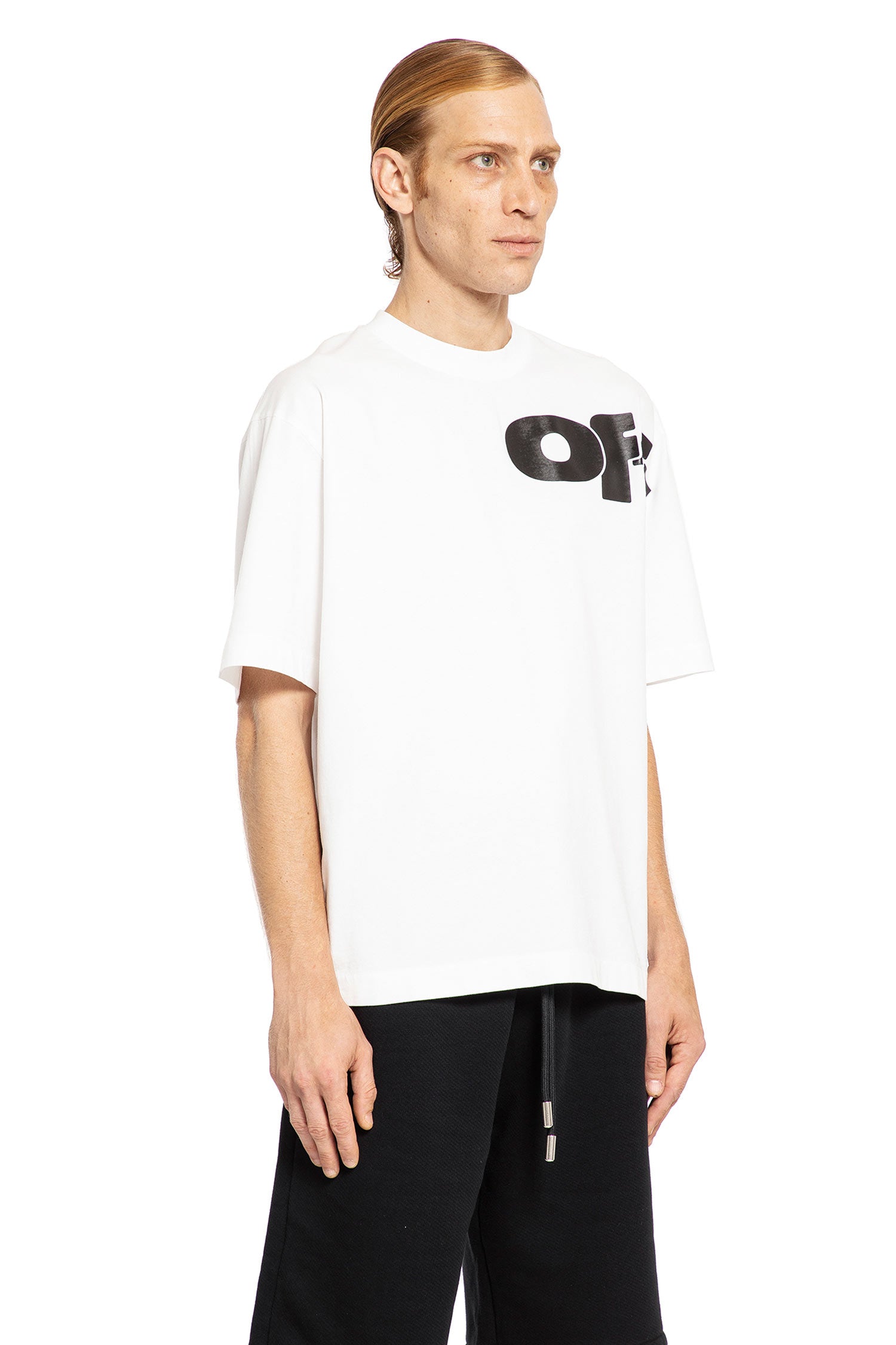 OFF-WHITE MAN WHITE T-SHIRTS & TANK TOPS