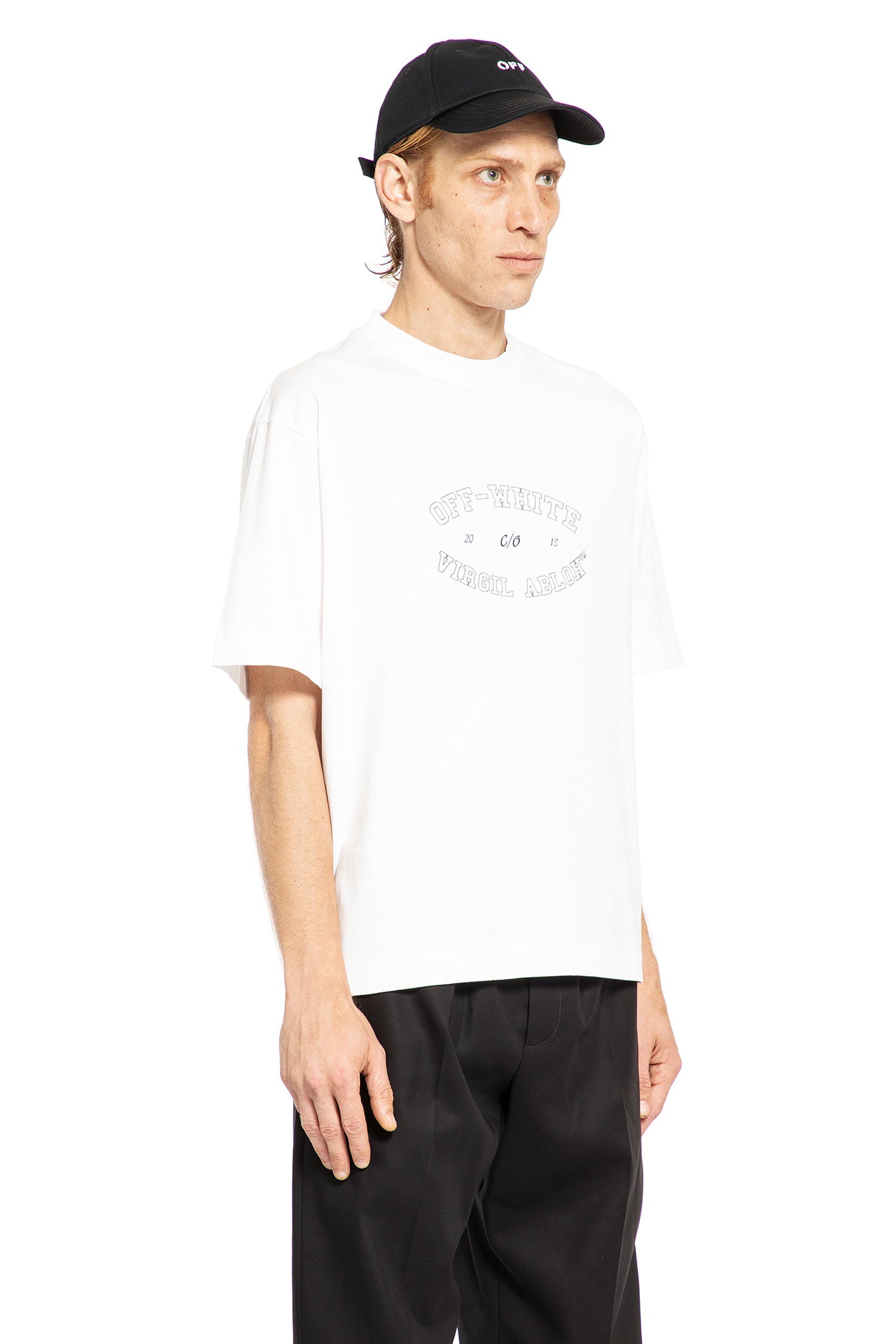 OFF-WHITE MAN WHITE T-SHIRTS & TANK TOPS