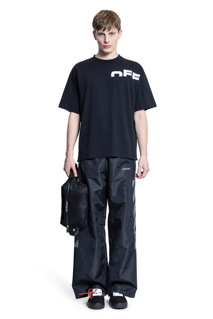 OFF-WHITE MAN BLACK T-SHIRTS & TANK TOPS