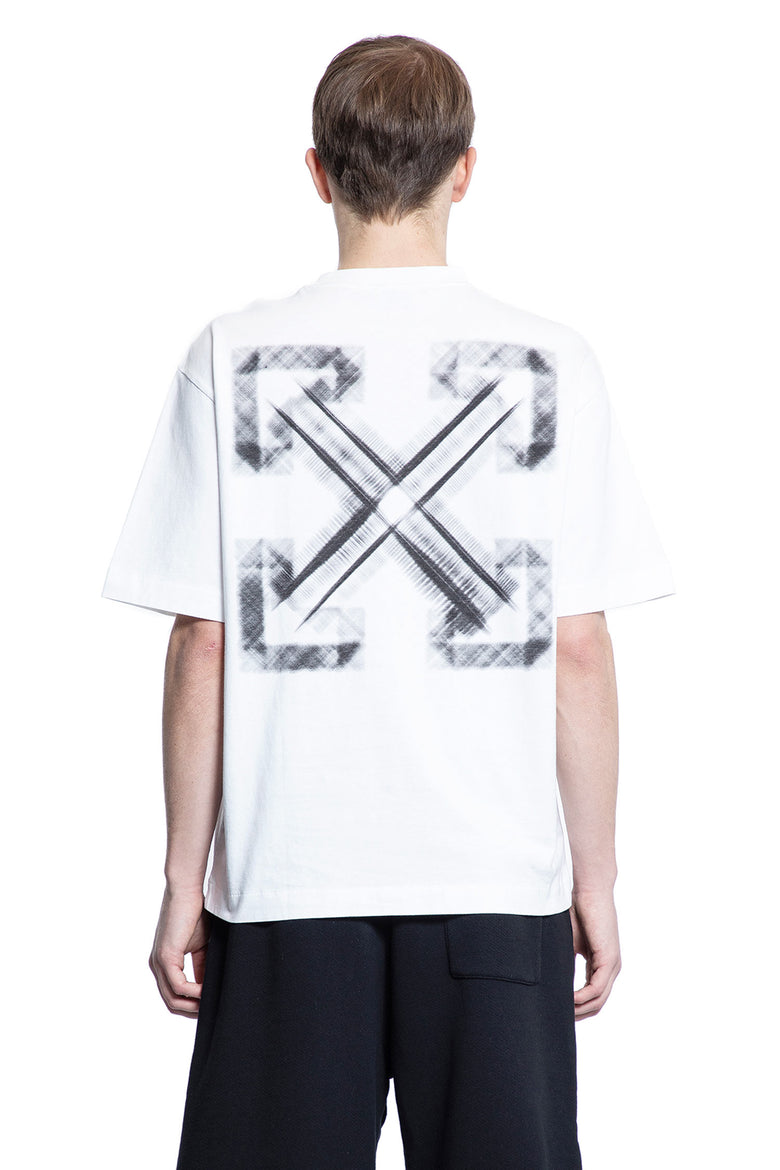 OFF-WHITE MAN WHITE T-SHIRTS & TANK TOPS