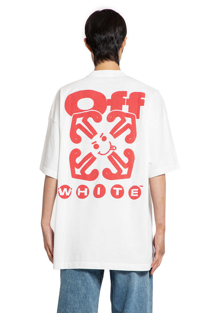 OFF-WHITE MAN WHITE T-SHIRTS & TANK TOPS