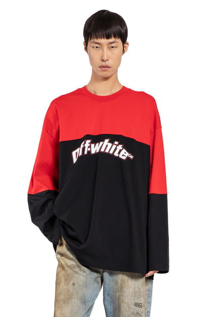 Antonioli OFF-WHITE MAN MULTICOLOR T-SHIRTS & TANK TOPS