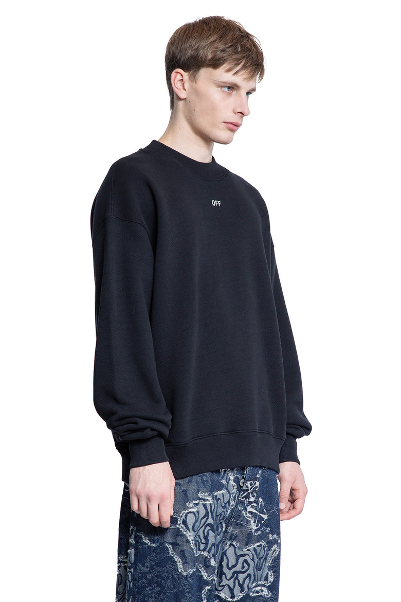 OFF-WHITE MAN BLACK SWEATSHIRTS