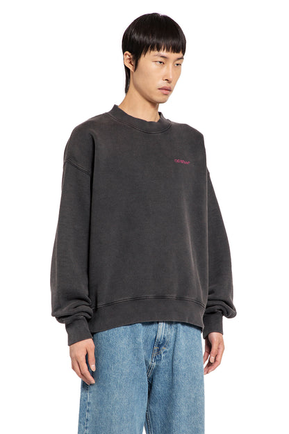 OFF-WHITE MAN BLACK SWEATSHIRTS