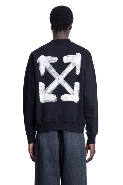 OFF-WHITE MAN BLACK SWEATSHIRTS