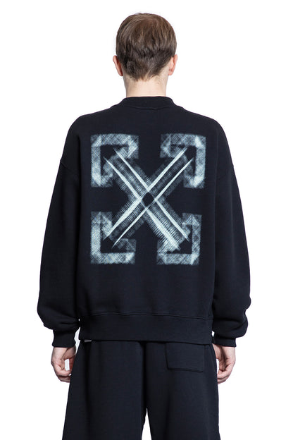 OFF-WHITE MAN BLACK SWEATSHIRTS