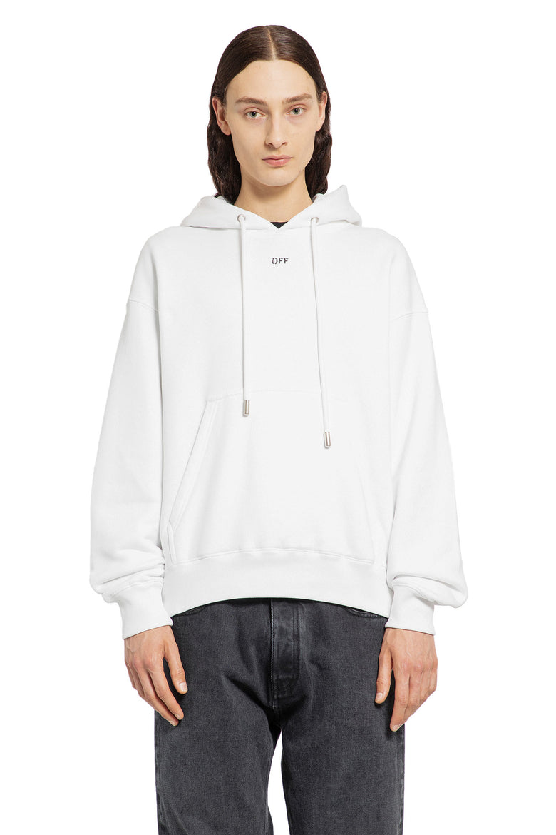 OFF-WHITE MAN WHITE SWEATSHIRTS