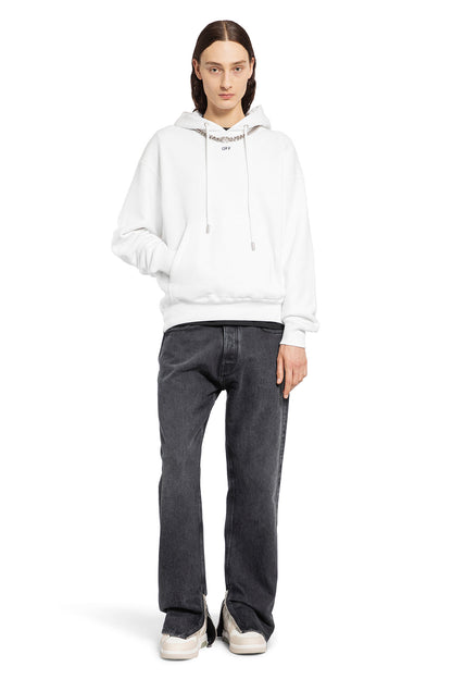 OFF-WHITE MAN WHITE SWEATSHIRTS