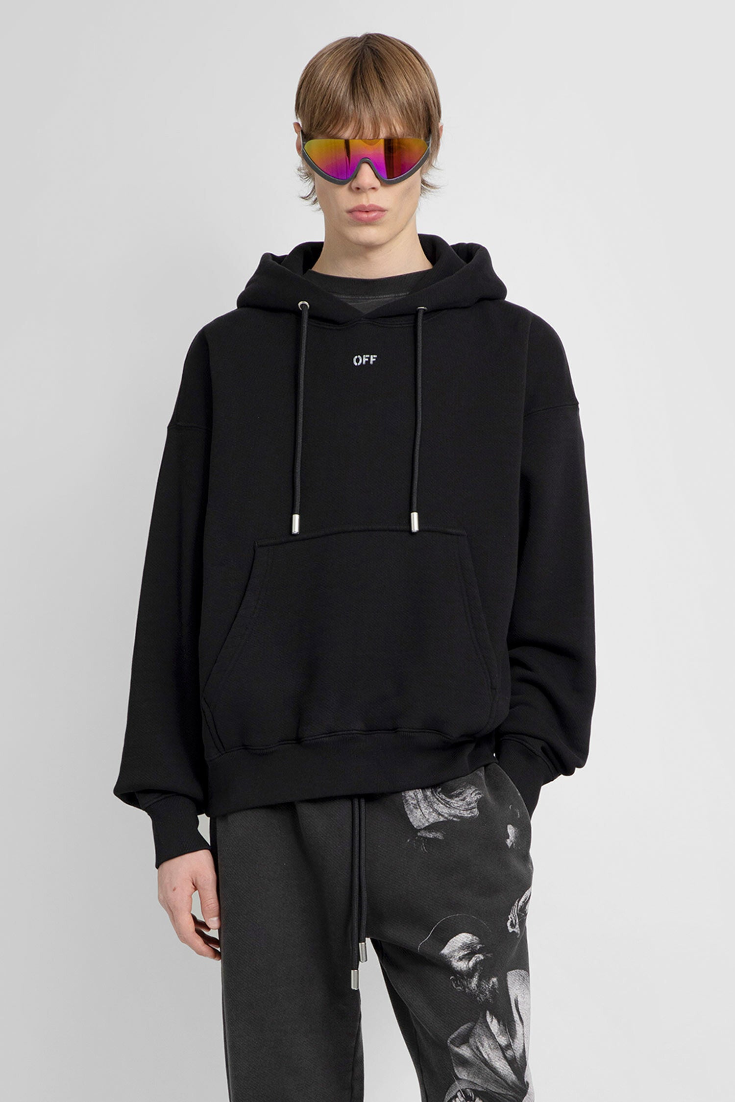 OFF-WHITE MAN BLACK SWEATSHIRTS