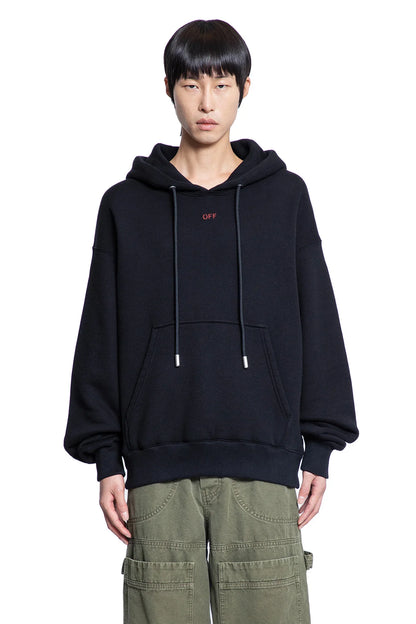 Antonioli OFF-WHITE MAN BLACK SWEATSHIRTS