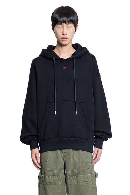 Antonioli OFF-WHITE MAN BLACK SWEATSHIRTS