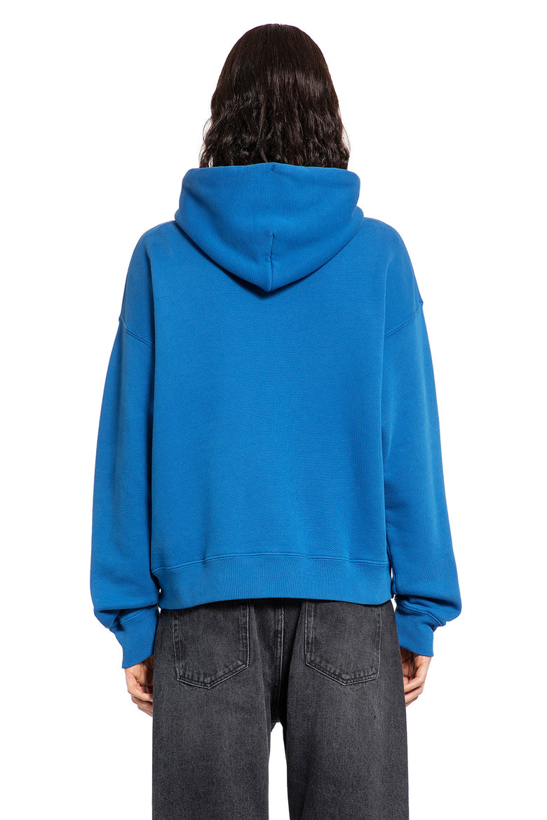 OFF-WHITE MAN BLUE SWEATSHIRTS