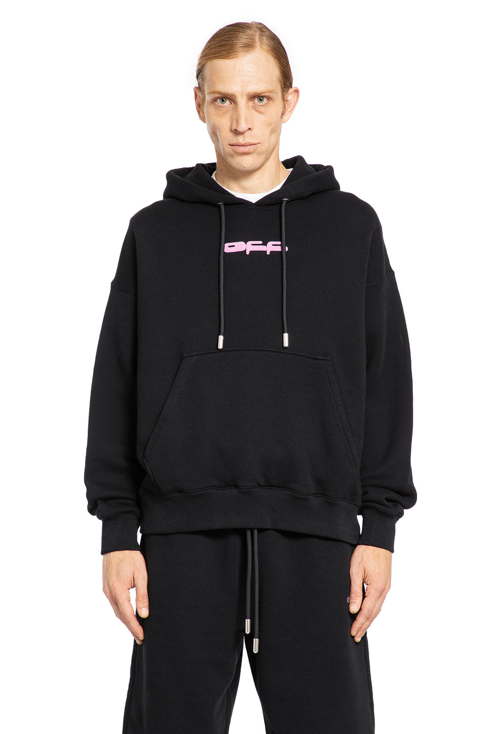 OFF-WHITE MAN BLACK SWEATSHIRTS