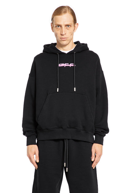 Antonioli OFF-WHITE MAN BLACK SWEATSHIRTS