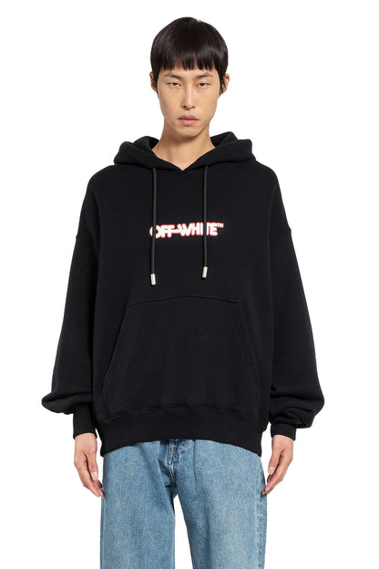 Antonioli OFF-WHITE MAN BLACK SWEATSHIRTS