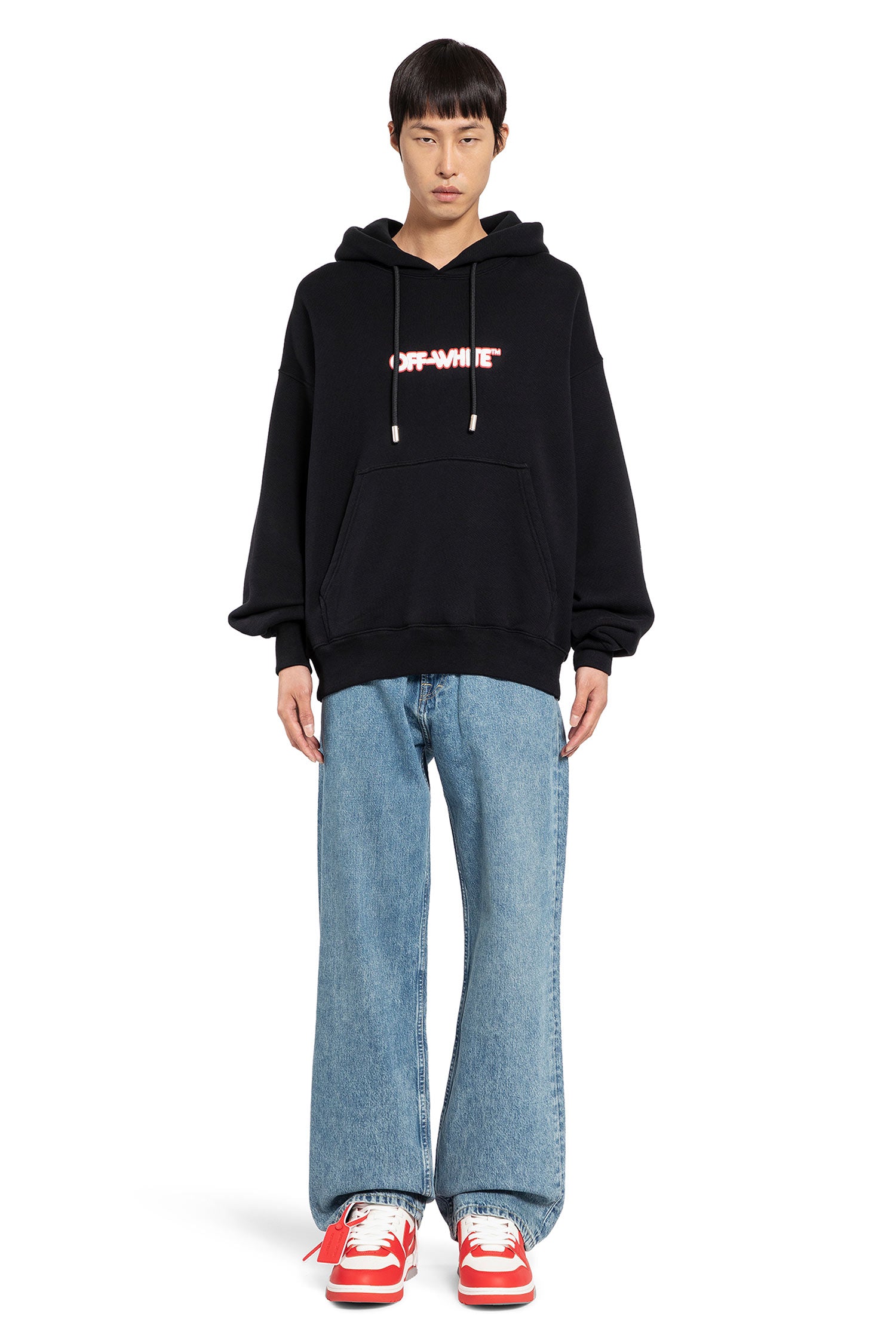 OFF-WHITE MAN BLACK SWEATSHIRTS