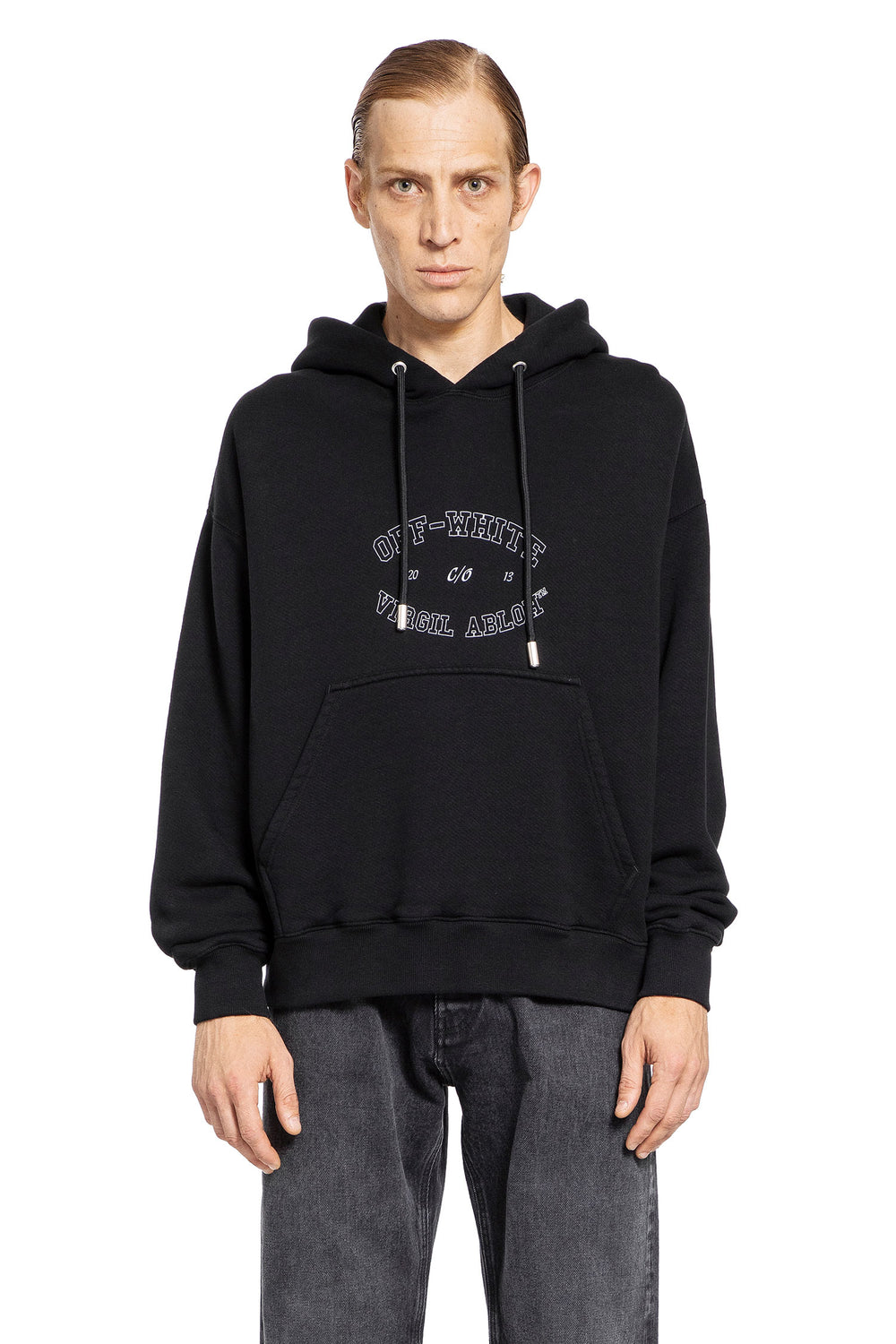 OFF-WHITE MAN BLACK SWEATSHIRTS