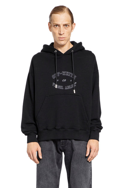 Antonioli OFF-WHITE MAN BLACK SWEATSHIRTS