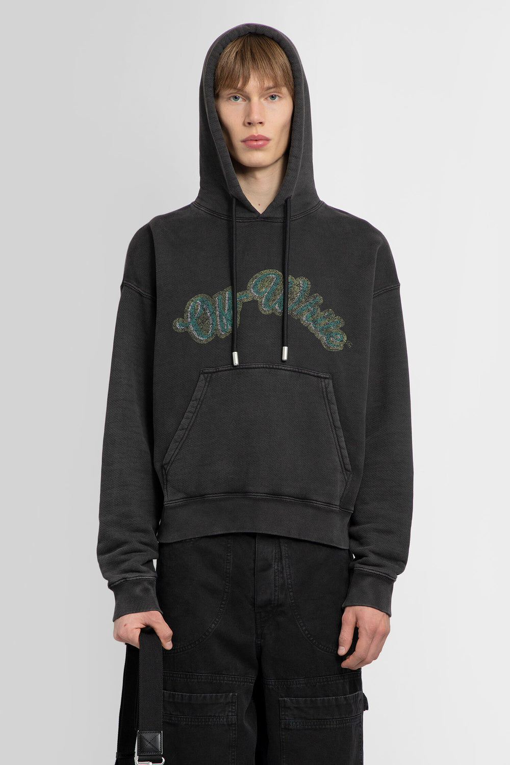 OFF-WHITE MAN BLACK SWEATSHIRTS