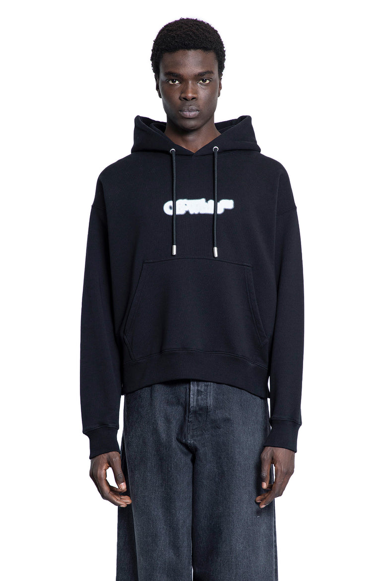 OFF-WHITE MAN BLACK SWEATSHIRTS