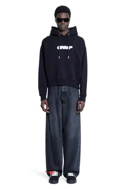 OFF-WHITE MAN BLACK SWEATSHIRTS