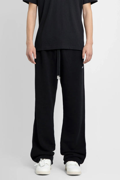 Antonioli OFF-WHITE MAN BLACK TROUSERS