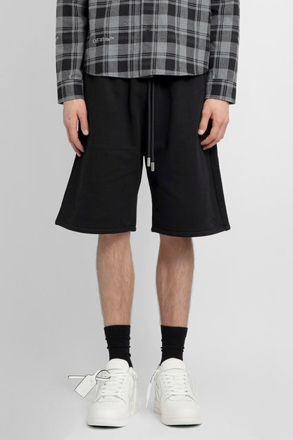 Antonioli OFF-WHITE MAN BLACK SHORTS & SKIRTS