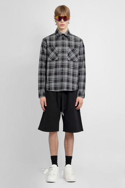 OFF-WHITE MAN BLACK SHORTS & SKIRTS