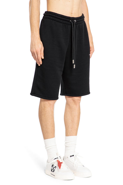 OFF-WHITE MAN BLACK SHORTS & SKIRTS