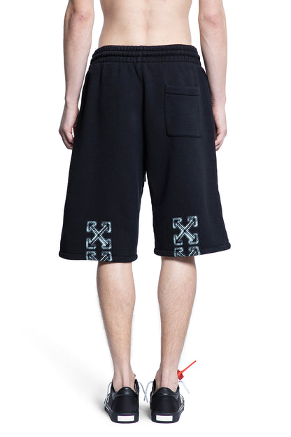 OFF-WHITE MAN BLACK TROUSERS