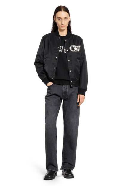 OFF-WHITE MAN BLACK JACKETS