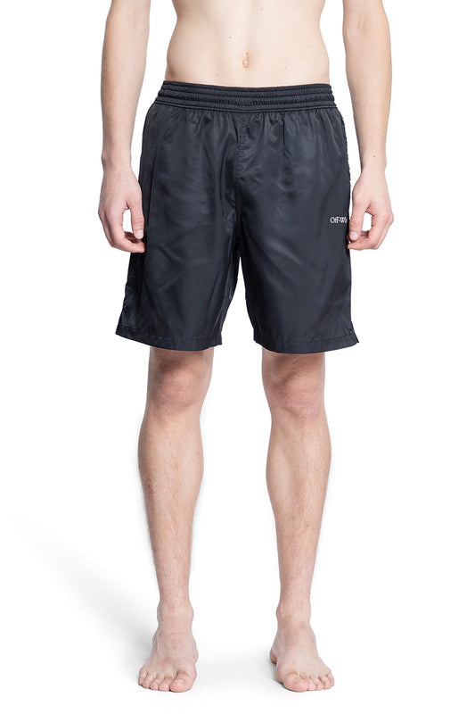 OFF-WHITE MAN BLACK SWIMWEAR