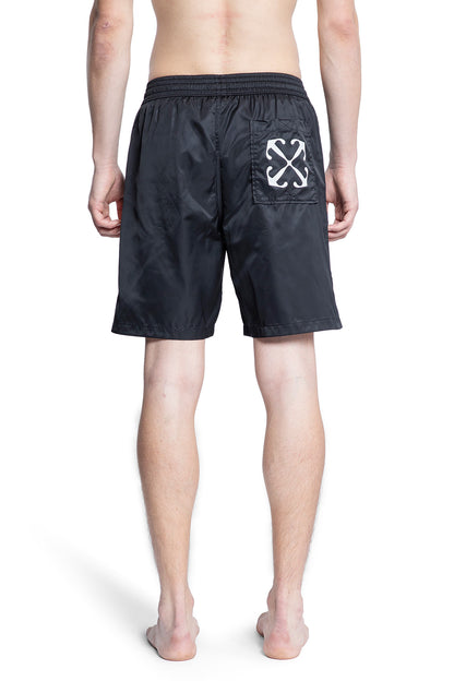 OFF-WHITE MAN BLACK SWIMWEAR