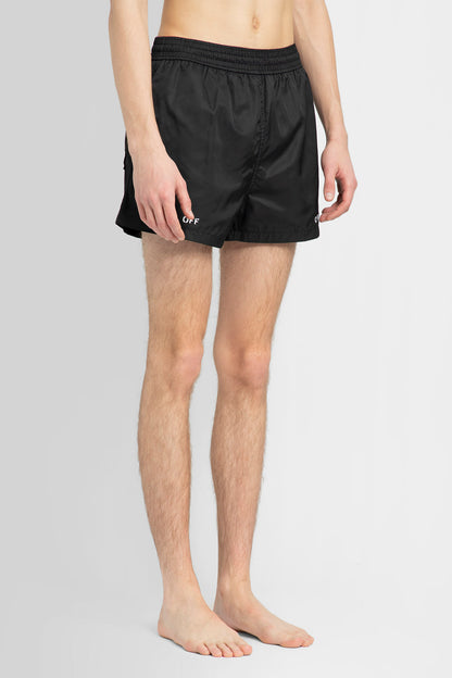 OFF-WHITE MAN BLACK SWIMWEAR